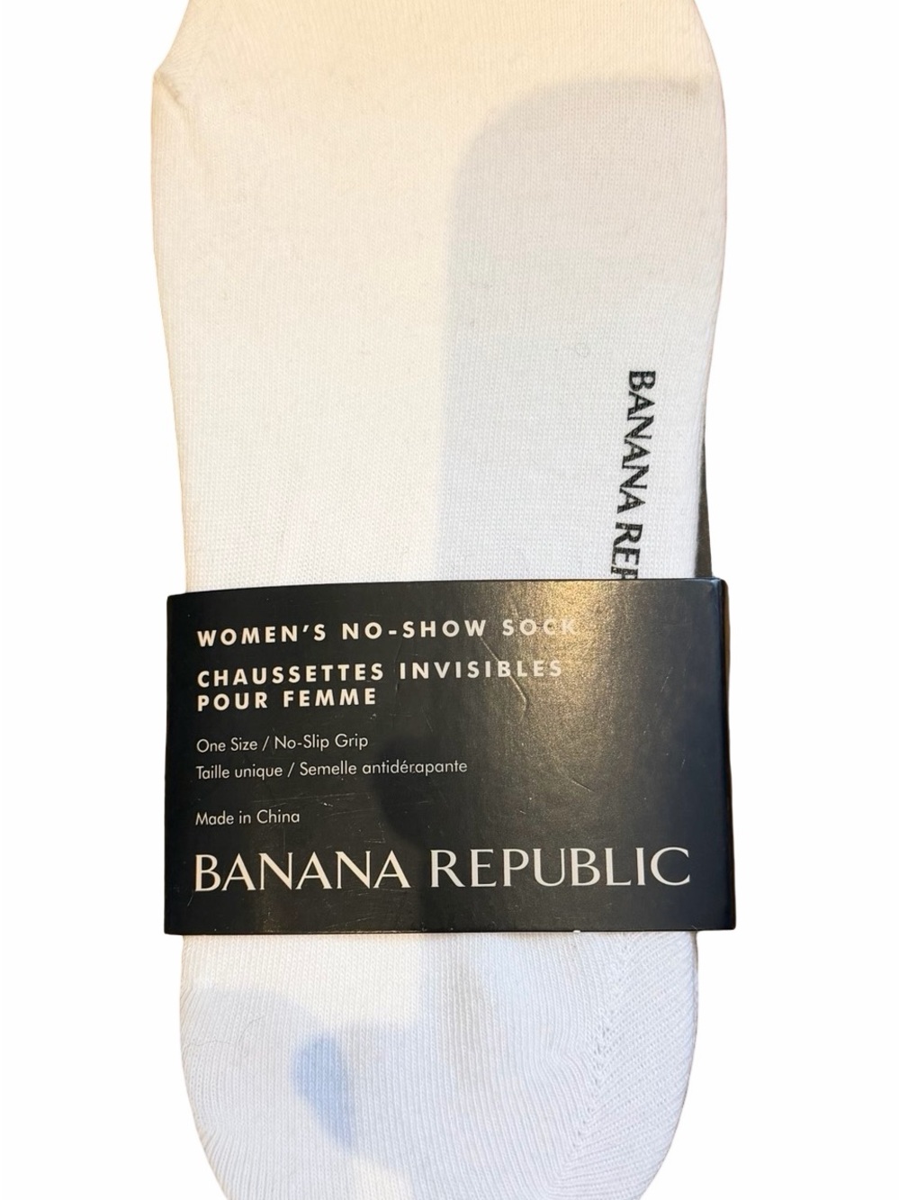 Banana Republic Women's No-Show Socks - White